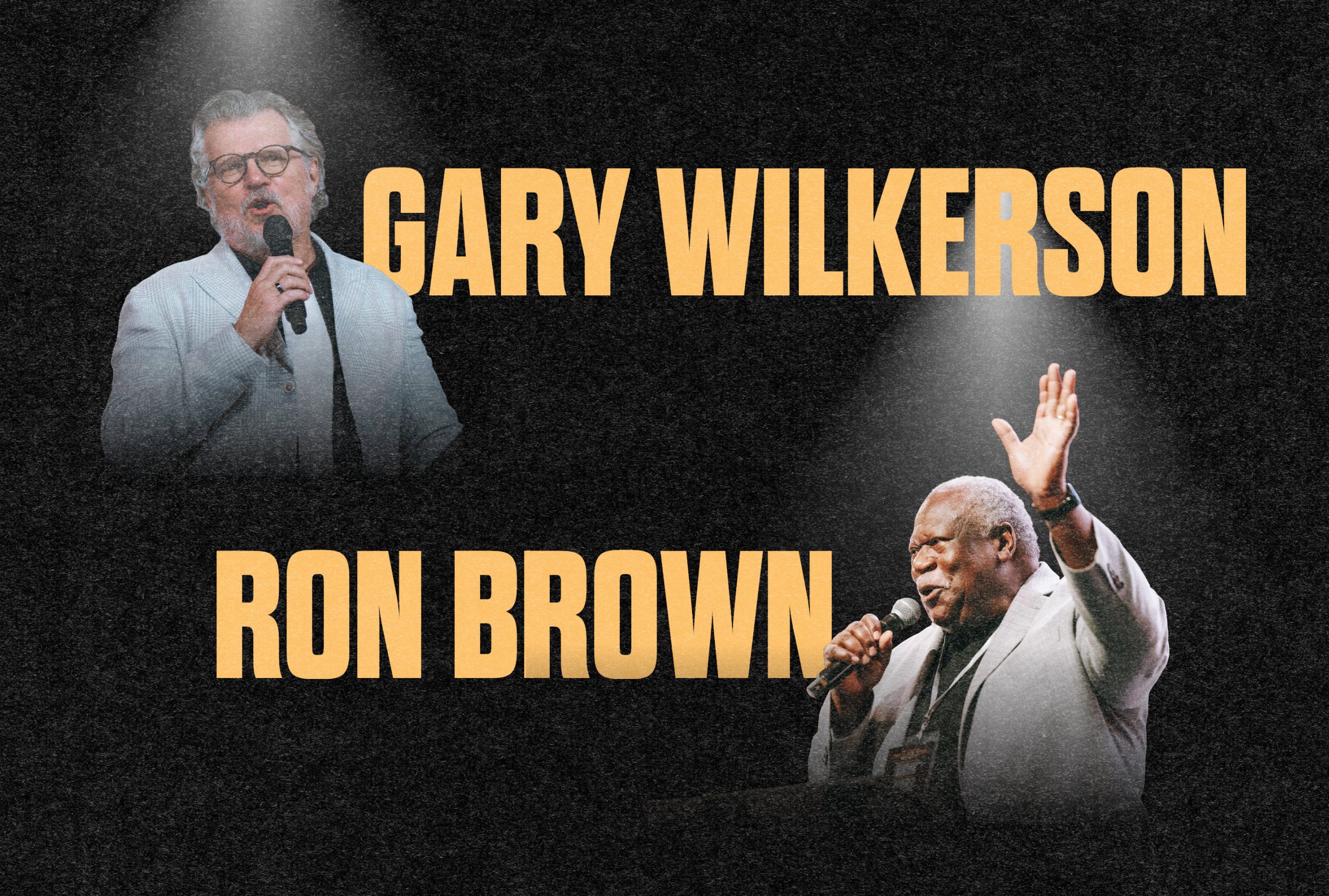 FIOB-Speakers Gary Wilkerson and Ron Brown with Pictures