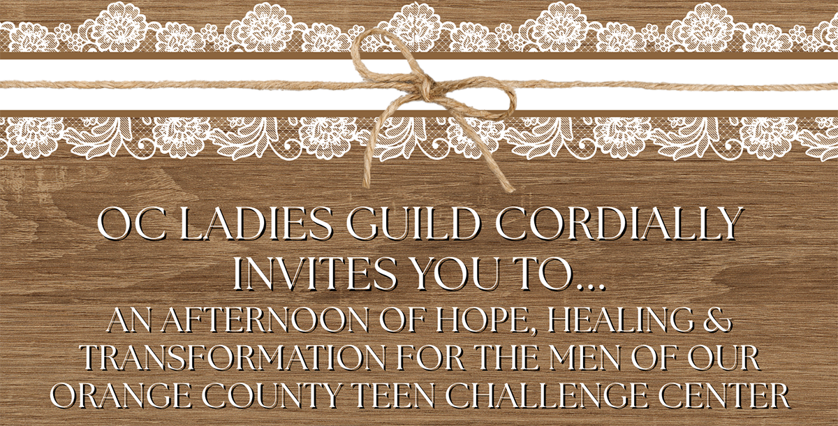 Orange County Teen Challenge 2026 Spring Event Flyer Image